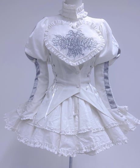 《メタルドールブラウス》WHITE