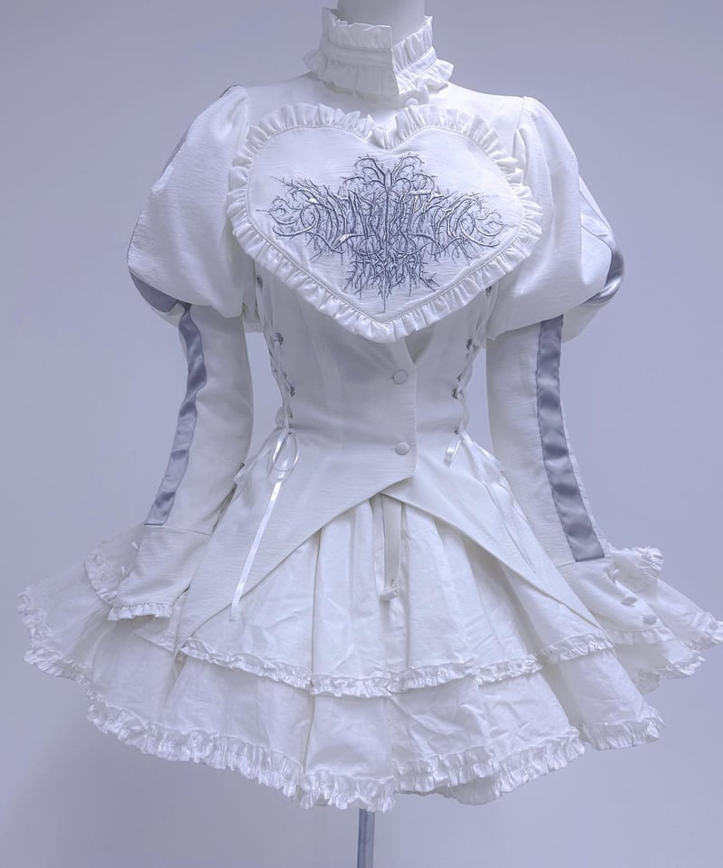 メタルドールブラウス》WHITE | HIDOLATRAL THEODOL