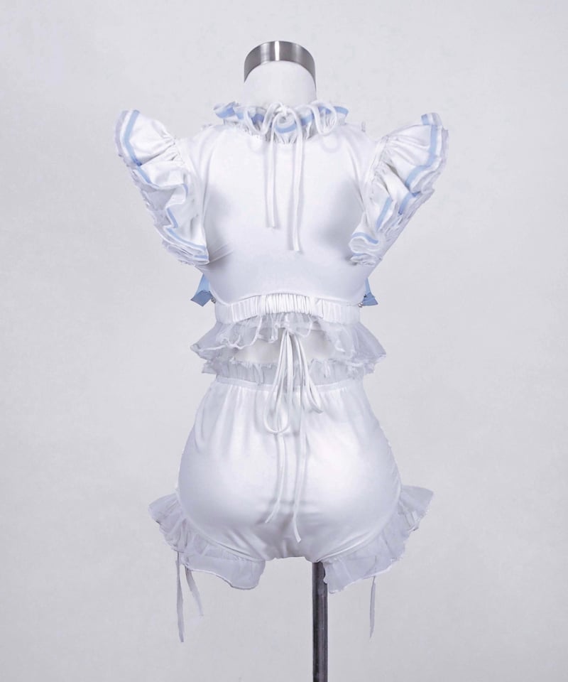 シスル様着♡ イドラタールテオドール様　天使の水着♡ エンジェルスイムウェア》WHITE | HIDOLATRAL THEODOL