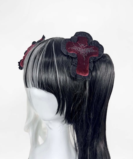 《退廃ナースヘッドドレス》BLACK