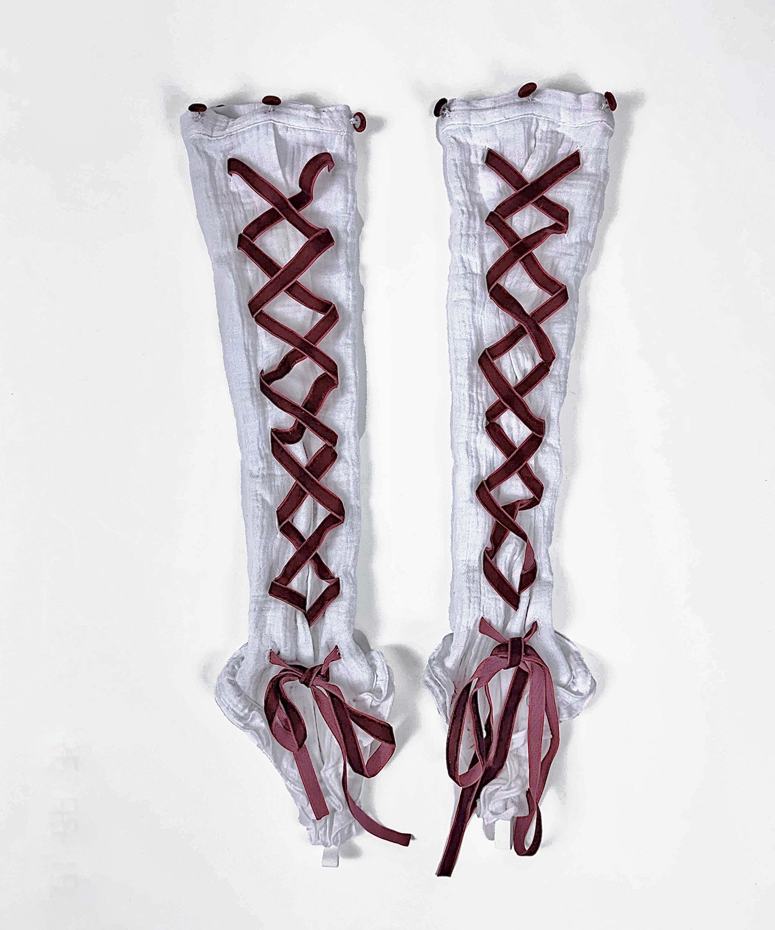 退廃ガーゼナースセットアップ》WHITE | HIDOLATRAL THEODOL