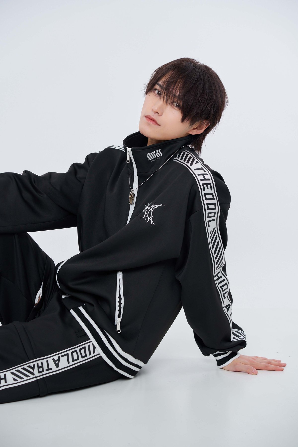 Hidolatral Theodol サイバージャージ トップス　ブラック サイバージャージロング-Tops-》BLACK | HIDOLATRAL THEODOL