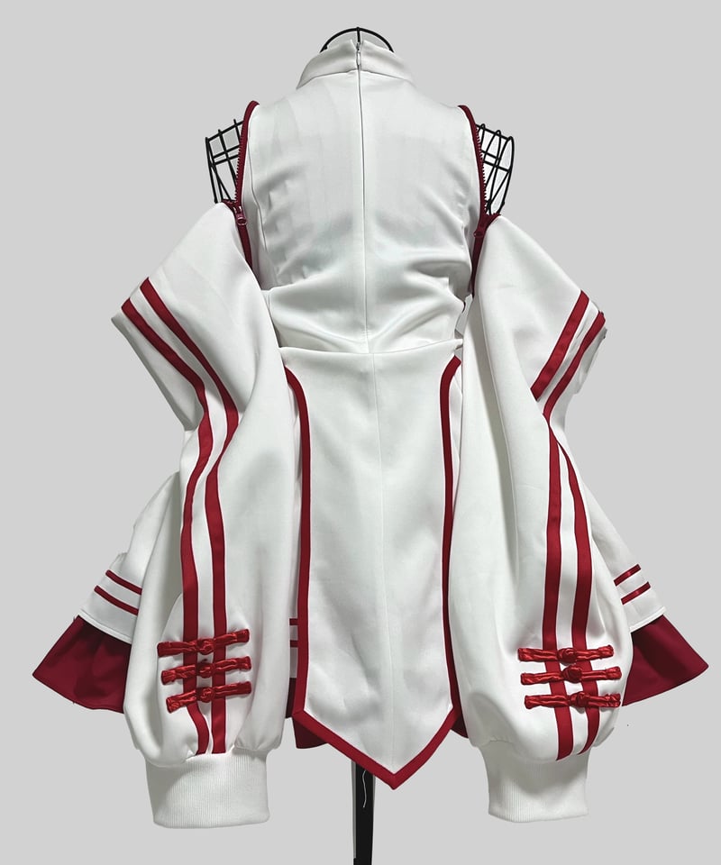 China-Jerseylolita Setup》トップス（White） | HIDOLAT