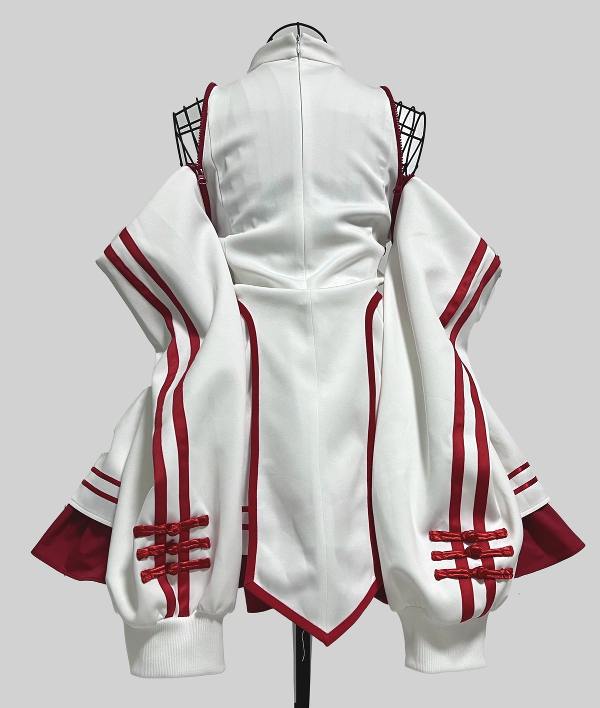 HIDOLATRALTHEODOL チャイナトップス China-Jerseylolita Setup》トップス（White） | HIDOLAT