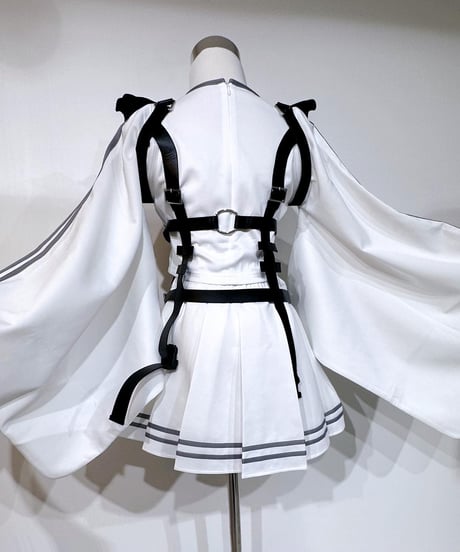 《機械少女着物ジャージセットアップ》WHITE