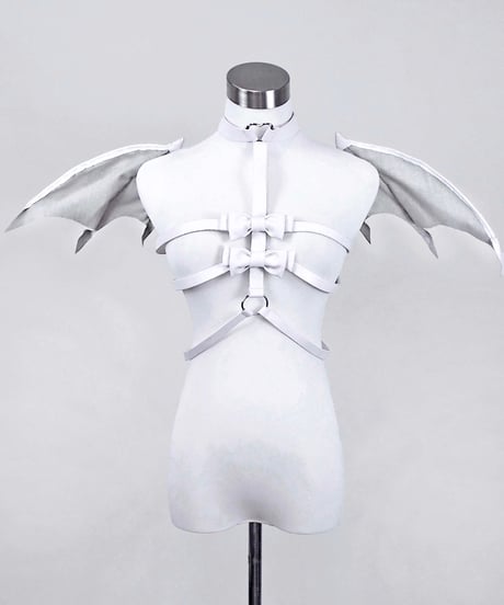 《サキュバス骨ハーネス》WHITE