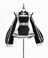 リボンニーハイレッグウォーマー》GRAY | HIDOLATRAL THEODOL