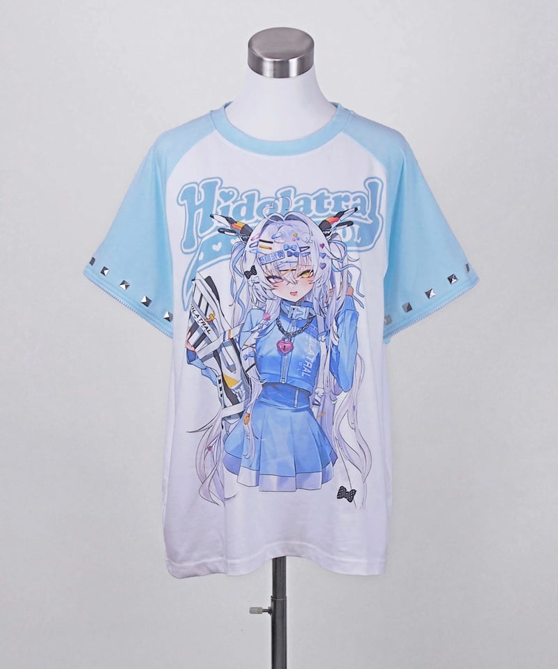 3wayイラストラグランTシャツ》SAX | HIDOLATRAL THEODOL