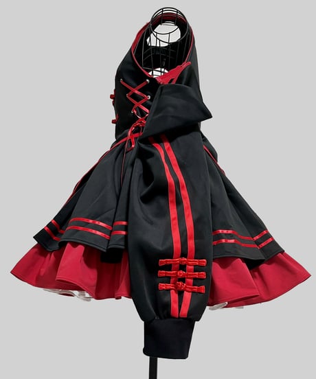 《China-Jerseylolita Setup》トップス（Black）