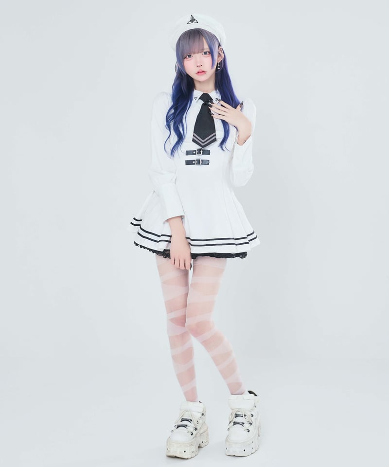 テオドール学園スカート》WHITE❤︎受注販売❤︎ | HIDOLATRAL THEODOL