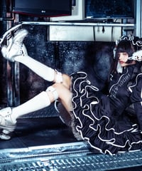 2段フリルコルセットスカート》WHITE | HIDOLATRAL THEODOL
