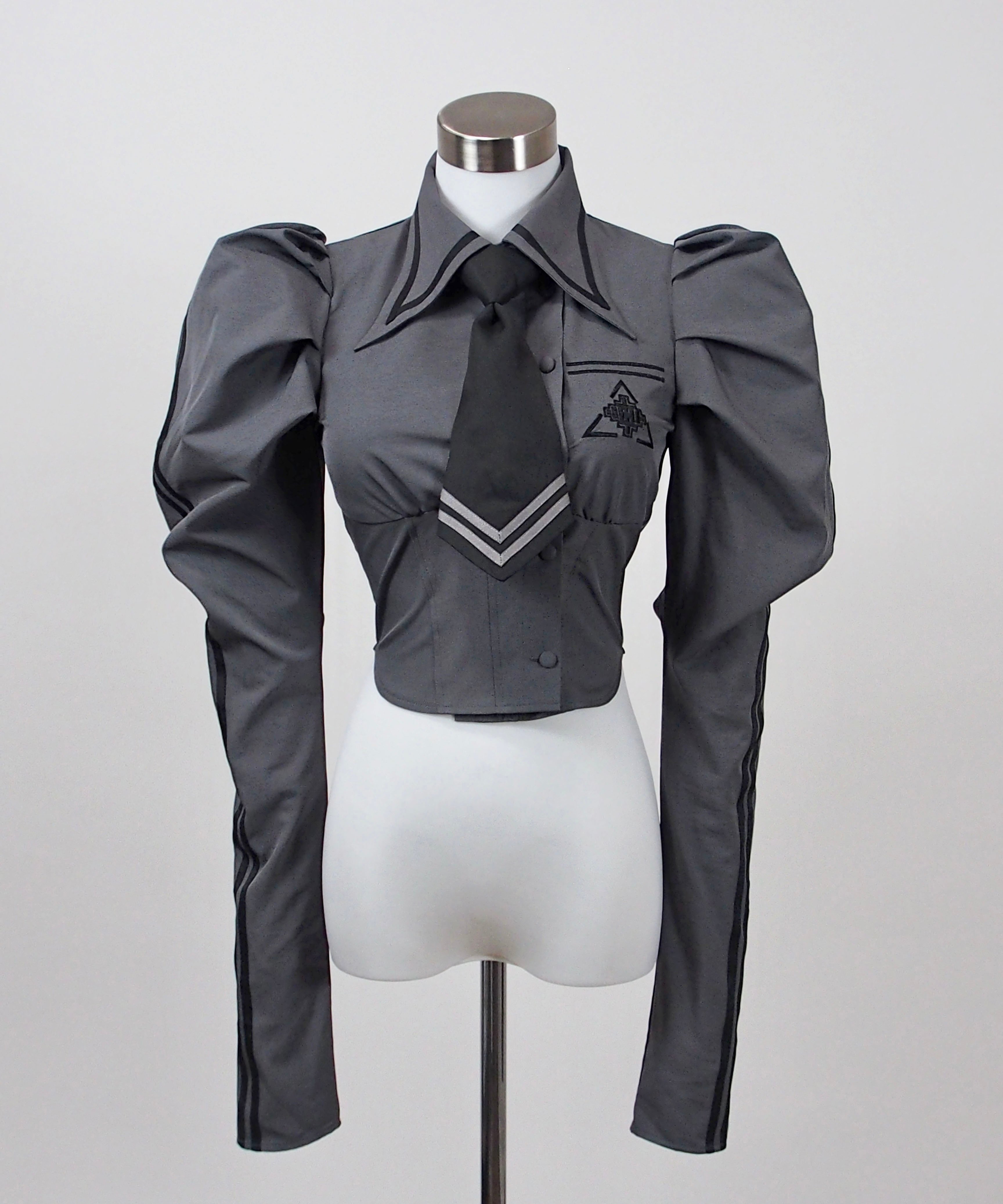 テオドール学園ブラウス》GRAY❤︎受注販売❤︎ | HIDOLATRAL THEODOL