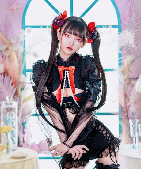 《リボンレース姫袖ボレロ》BLACK