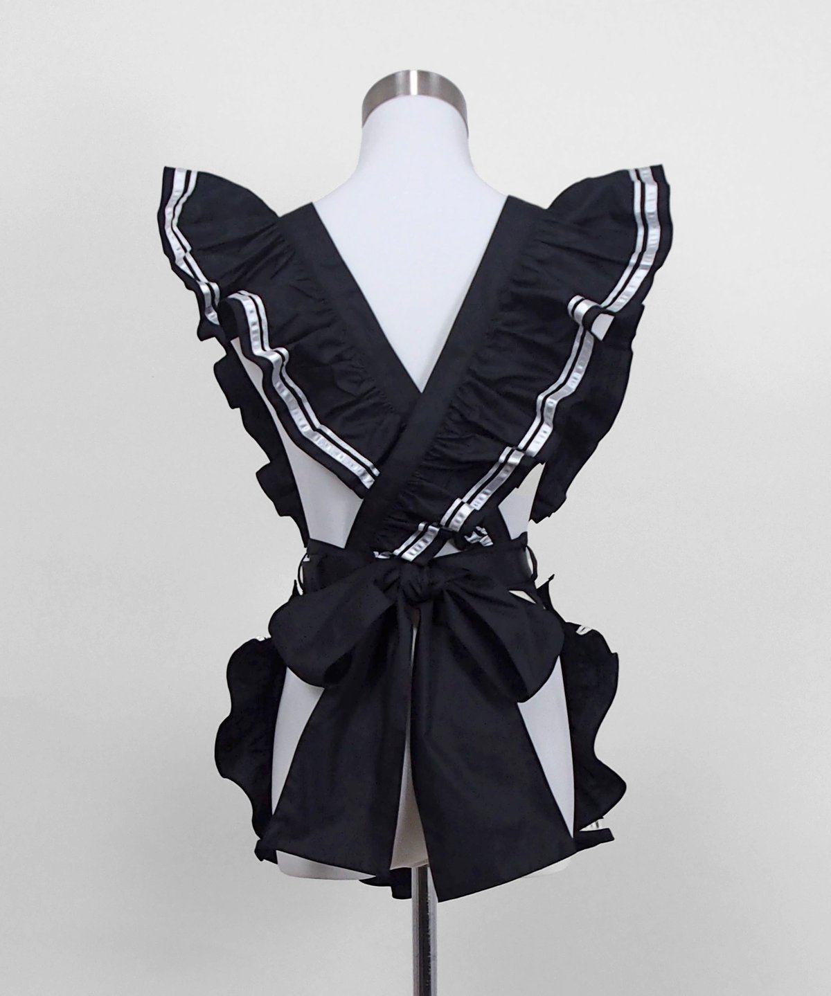 サイバーメイドエプロン》BLACK×WHITE | HIDOLATRAL THEODOL
