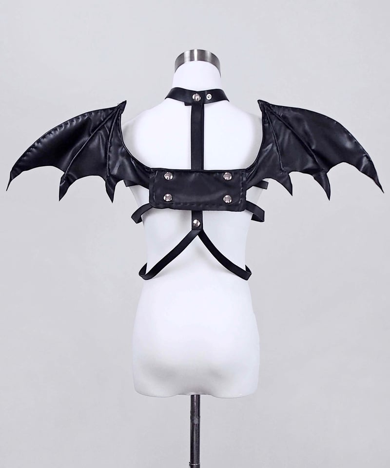 HIDOLATRAL THEODOLITE サキュバス骨ハーネス　BLACK サキュバス骨ハーネス》BLACK | HIDOLATRAL THEODOL