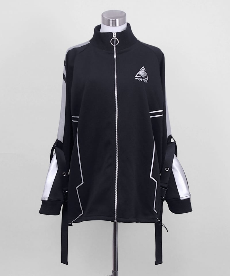サイバージャージロング-Tops-》BLACK | HIDOLATRAL THEODOL サイバージャージロング-Tops-》BLACK | HIDOLATRAL THEODOL