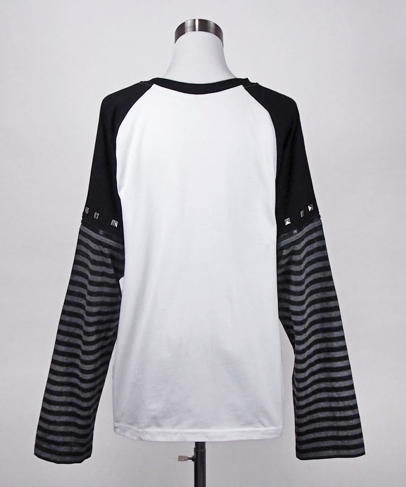HIDOLATRAL THEODOL 3wayイラストラグランTシャツBLACK fit=scale-down,w=1200