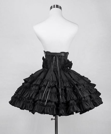 《ジャージロリィタドレスセット》BLACK