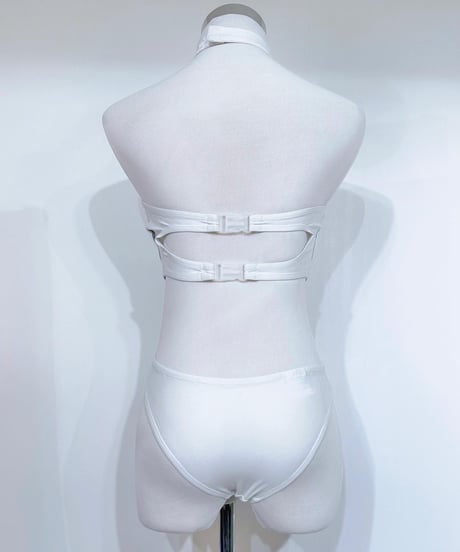 《サイバージャージスイムウェア/レオタード 》WHITE