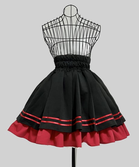 《China-Jerseylolita Setup》スカート（Black）