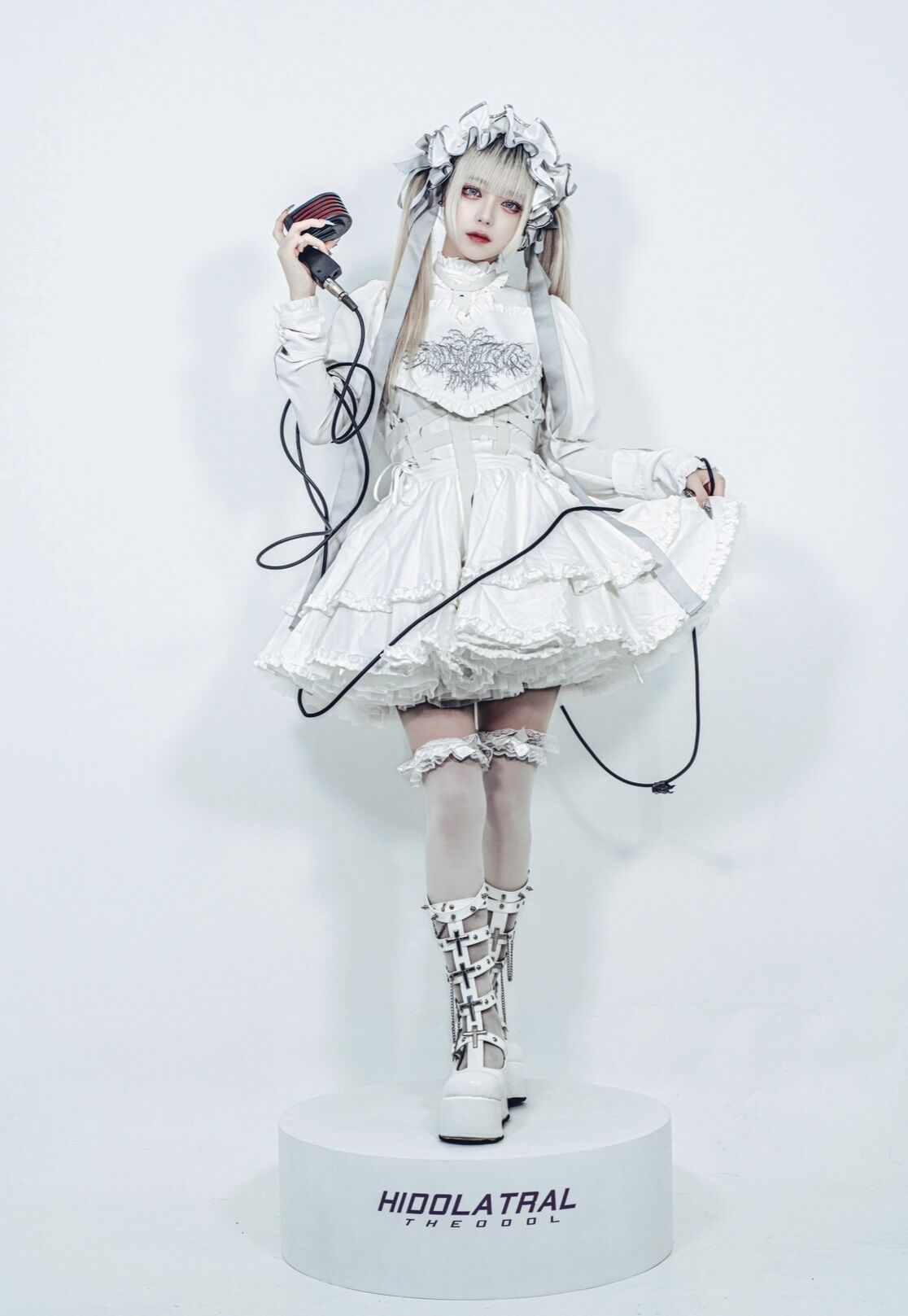 メタルドールブラウス》WHITE | HIDOLATRAL THEODOL