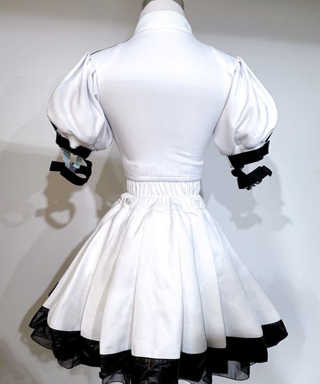 《パフスリーブサイバージャージ 》WHITE