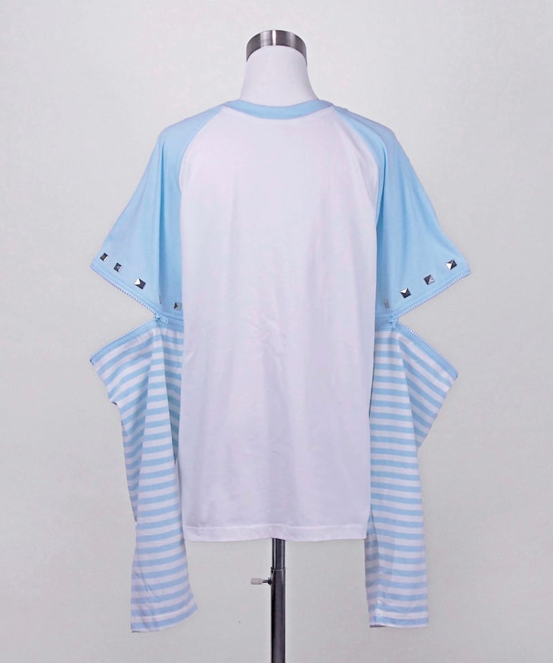 3wayイラストラグランTシャツ》SAX | HIDOLATRAL THEODOL