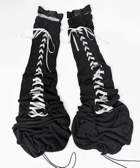 《ニーハイブーツレッグウォーマー》BLACK