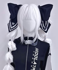 リボンデニムアームカバー》GRAY | HIDOLATRAL THEODOL