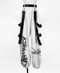 《メタルエンジェルロングパンツ》WHITE