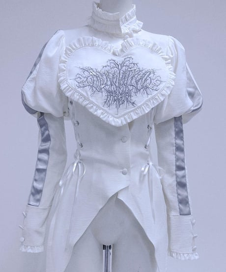 《メタルドールブラウス》WHITE