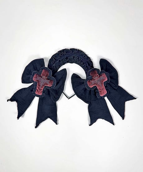《退廃ナースヘッドドレス》BLACK