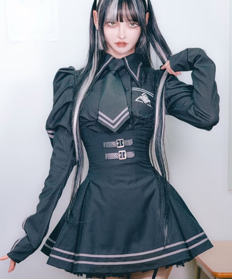 《テオドール学園ブラウス》BLACK❤︎受注販売❤︎