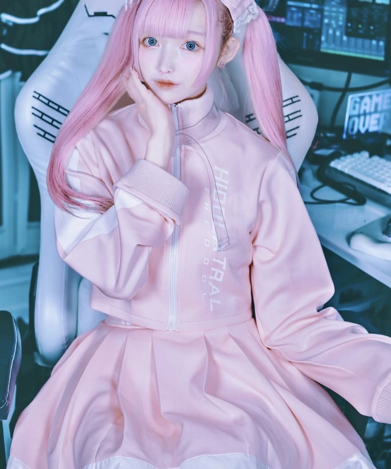 CyberJersey-Setup(Skirt)PINK | HIDOLATRAL THEODOL CyberJersey-Setup(Skirt)PINK | HIDOLATRAL THEODOL