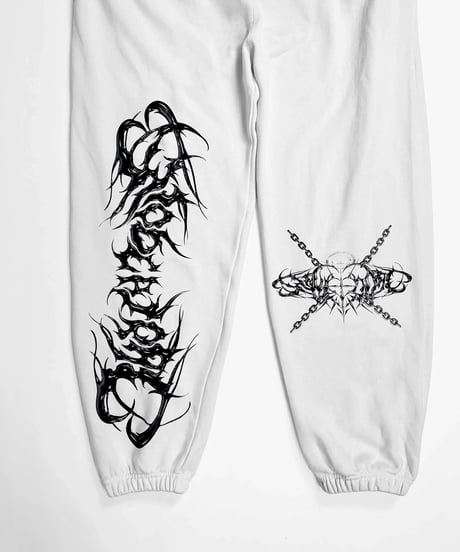 《メタルエンジェルロングパンツ》WHITE