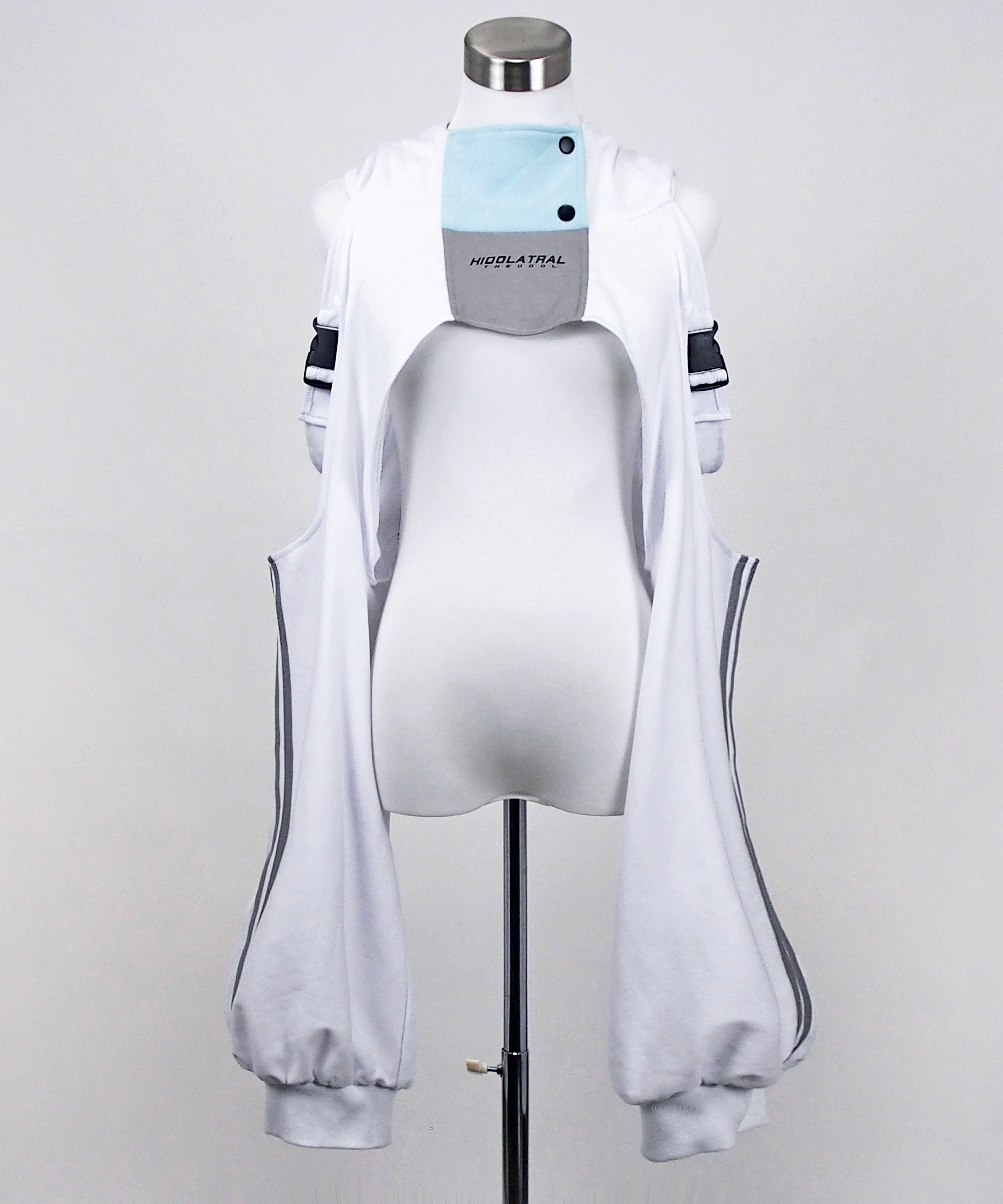 スポーツショートパーカー》WHITE | HIDOLATRAL THEODOL