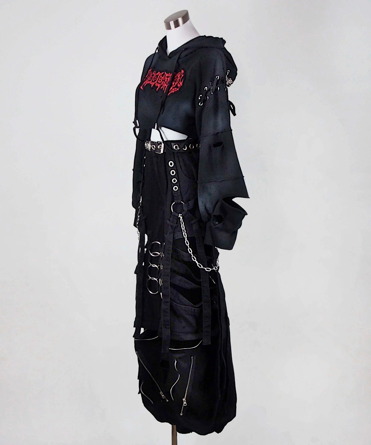 ボンテージデニムパンツ》BLACK | HIDOLATRAL THEODOL ボンテージデニムパンツ》BLACK | HIDOLATRAL THEODOL