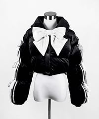 リボンニーハイレッグウォーマー》GRAY | HIDOLATRAL THEODOL