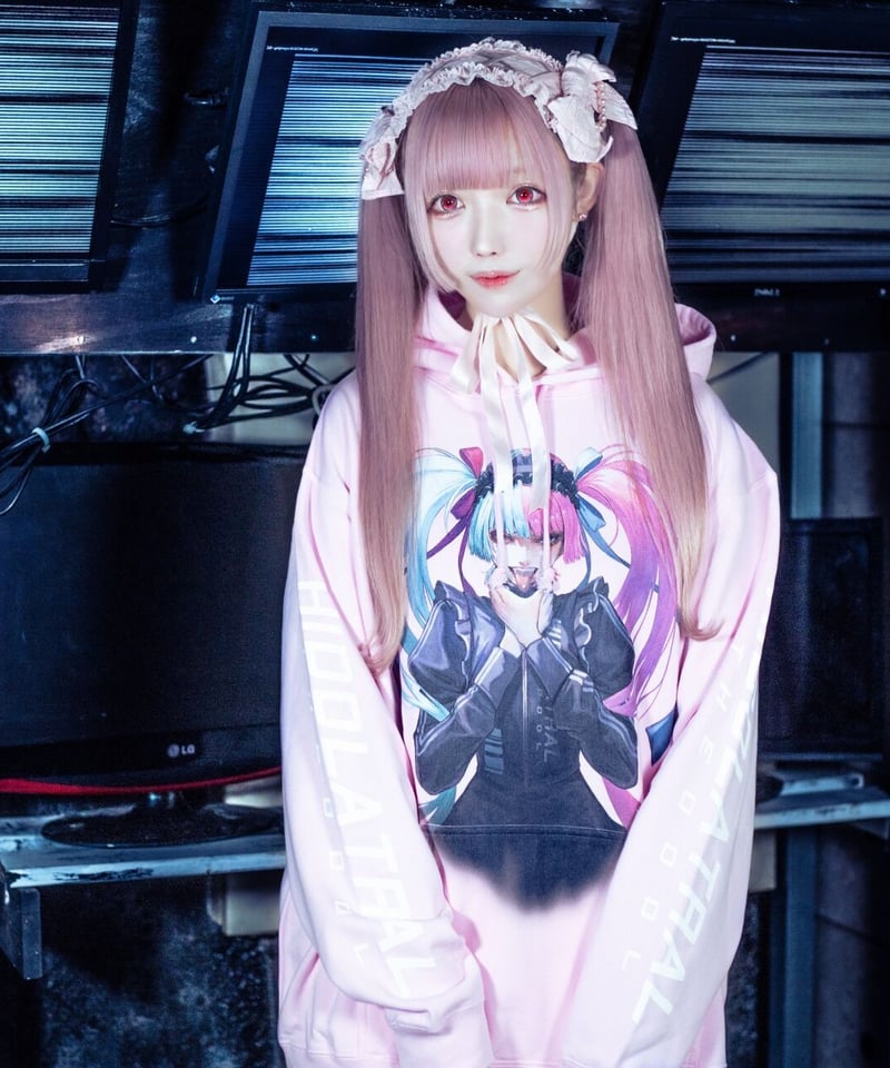 ブランドキャラクターイラストパーカー | HIDOLATRAL THEODOL