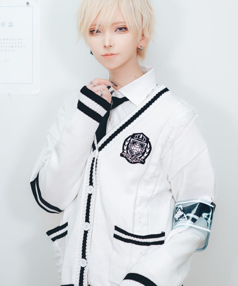 テオドール学園セーター》WHITE | HIDOLATRAL THEODOL テオドール学園セーター》WHITE | HIDOLATRAL THEODOL