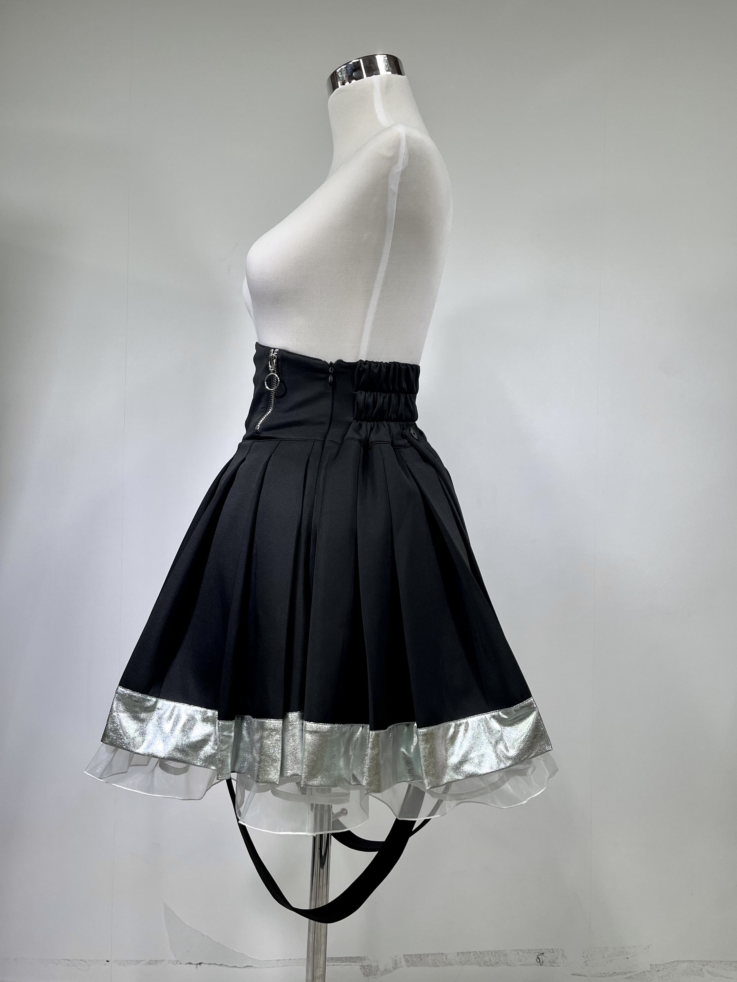 CyberJersey-Setup（Skirt）BLACK | HIDOLATRAL THEODOL