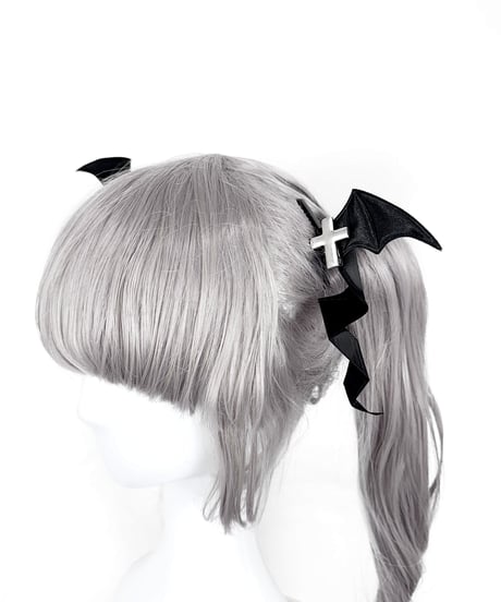 《デビルリボンクリップ》BLACK❤︎再販❤︎