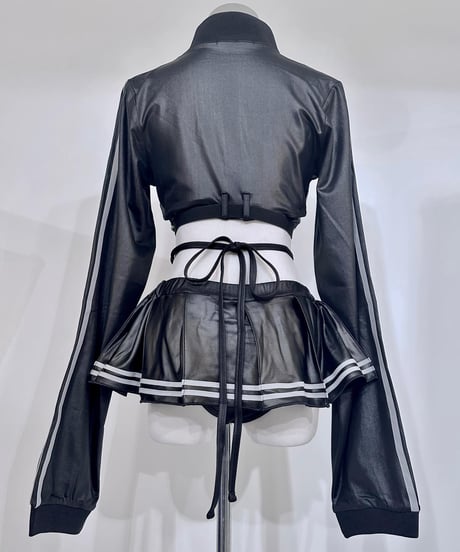 《サイバージャージスイムウェア/レオタード 》BLACK