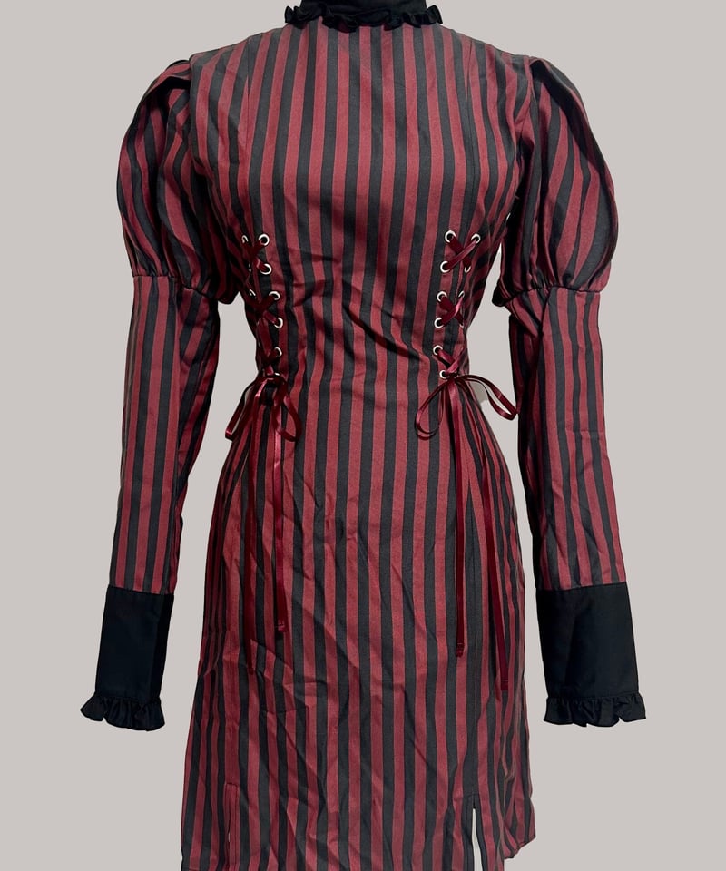 DinerMaid Onepiece(ボルドー) | HIDOLATRAL THEODOL