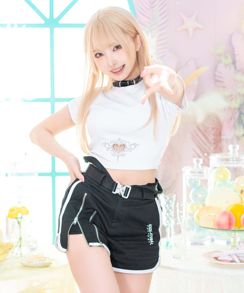 サキュバスチビT》WHITE | HIDOLATRAL THEODOL