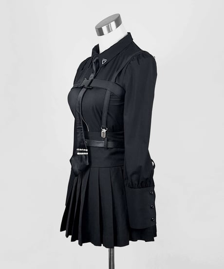 《スパイ学園ブラウス》BLACK