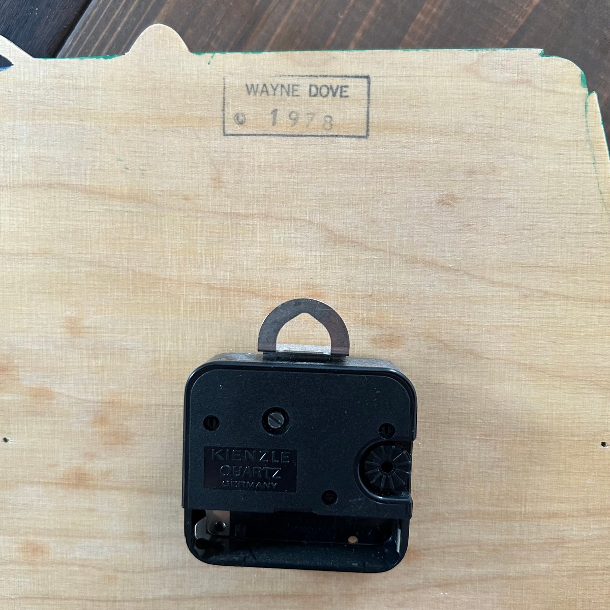 Vintage Snooker wall clock - Wayne Dove | el aguja