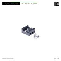 HotShoe (cold) with 1/4"-20 titanium screw (XC-HS)