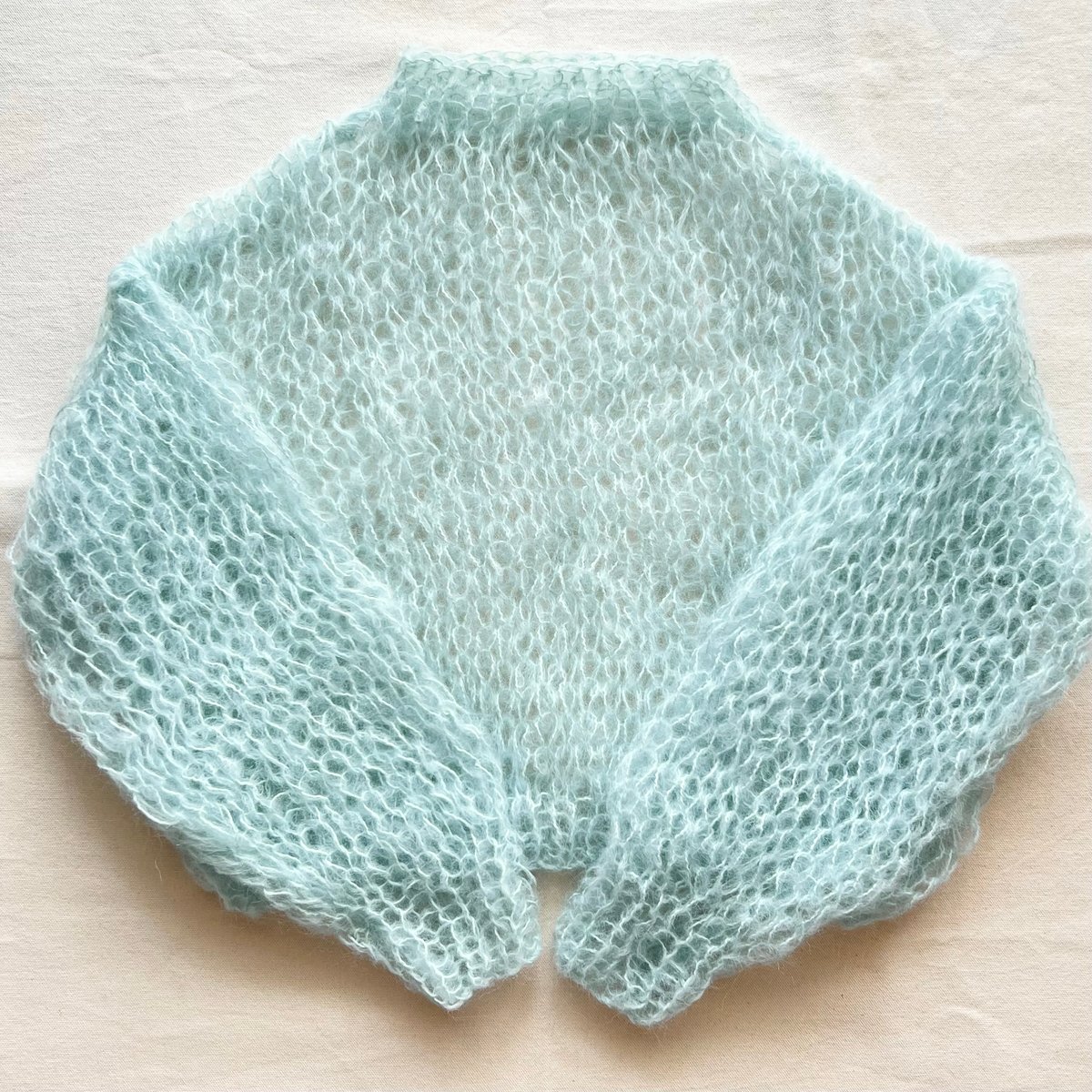 【moose's】cloudy mohair knit モヘアニット moose's ムーシーズcloudy mohair knit (white)