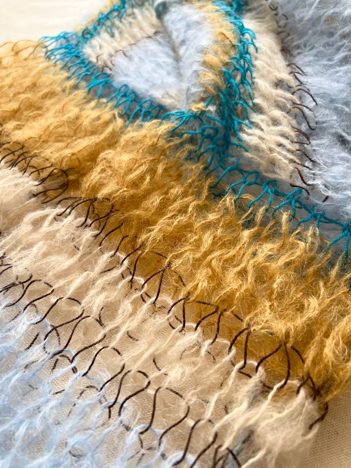 Mohair Silk Fluffy プルオーバー　ニット Mohair Silk Fluffy プルオーバー ニット - メルカリ